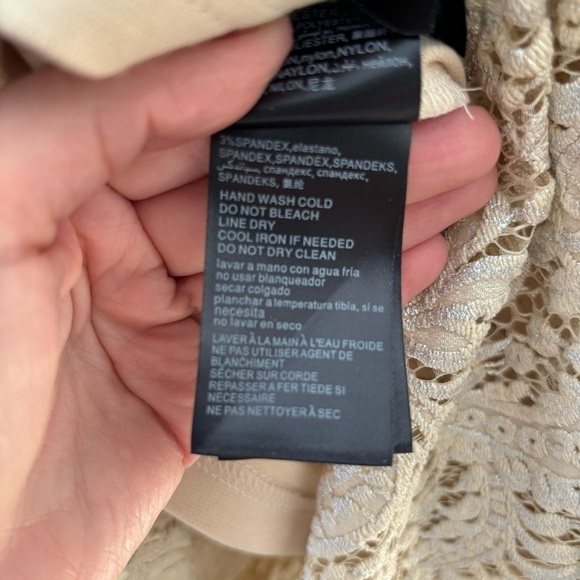Bebe NWT Brady Lace Dress Size 2 - Picture 15 of 15